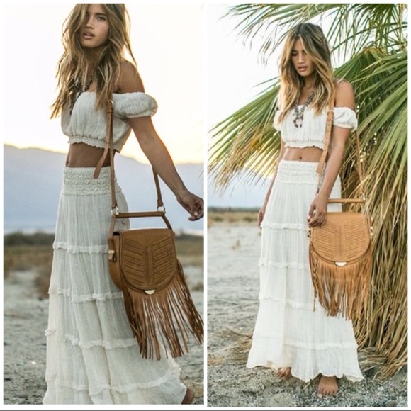 Jen's Pirate Booty Dresses & Skirts - Jen’s Pirate Booty Circle Maxi Skirt in Natural